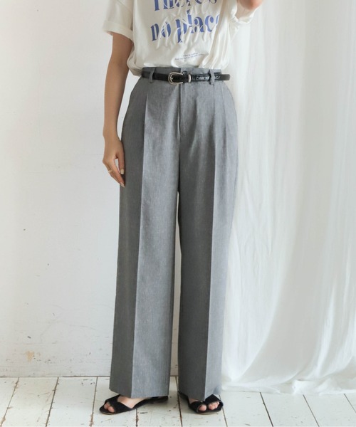 かぐや　セオリー　センタープレス　麻パンツ PANT THEORY | WOMEN（レディース）｜Theory 公式通販サイト