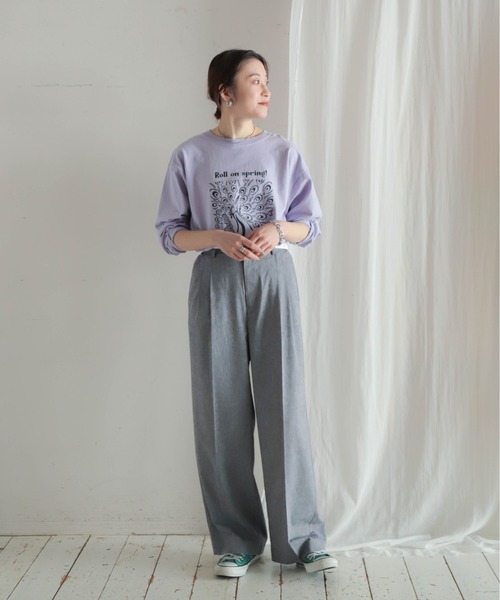 ビフロンス　3枚 綿先染強撚サージ パンツ HQーP001ー051 | COMME des GARCONS
