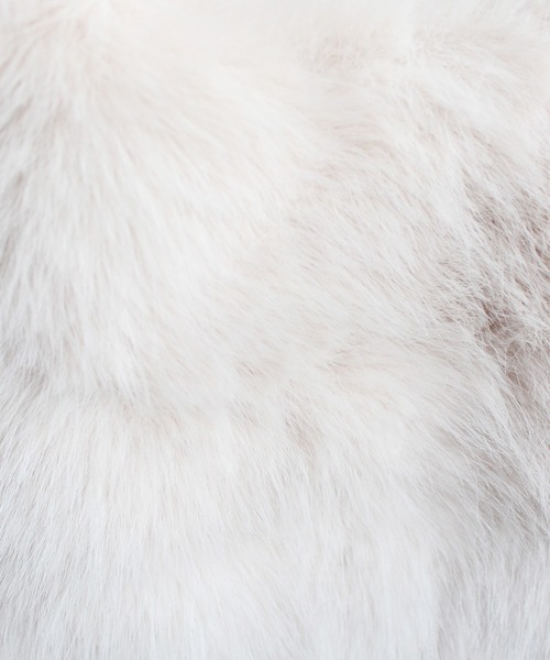 ground green store（グラウンドグリーンストア）の「ground green store / エコファー2WAYバッグ（ショルダーバッグ・レディース・アイボリー/ベージュ・FREE）」の19枚目の写真