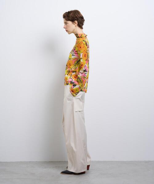 LANVIN en Bleu(ランバンオンブルー)の「C'est le Printempsフレアスリーブカットソー(Tシャツ/カットソー・レディース・イエロー・38)」の3枚目の写真