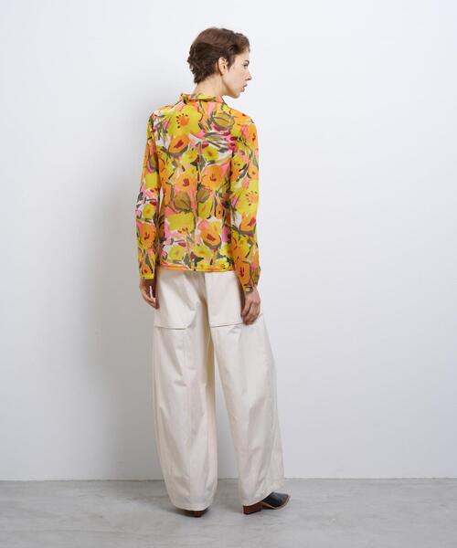 LANVIN en Bleu(ランバンオンブルー)の「C'est le Printempsフレアスリーブカットソー(Tシャツ/カットソー・レディース・イエロー・38)」の4枚目の写真