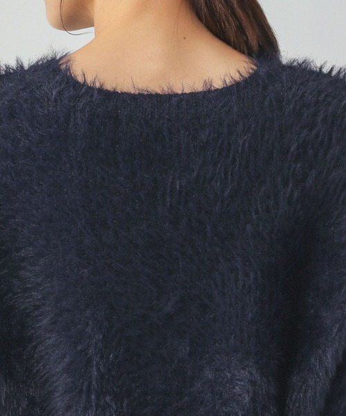 セール】シャギークルーネックプルオーバー/250262（ニット/セーター