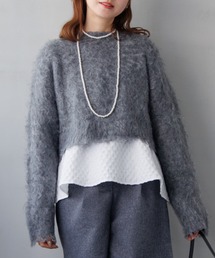 flower | ポラーニット(ニット/セーター)