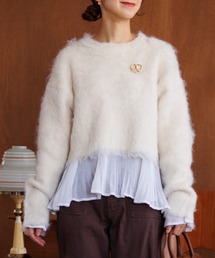 flower | ポラーニット(ニット/セーター)