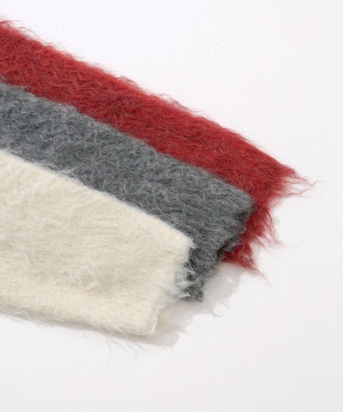 flower（フラワー）の「ポラーニット（ニット/セーター・レディース・アイボリー/グレー/レッド・FREE）」の14枚目の写真