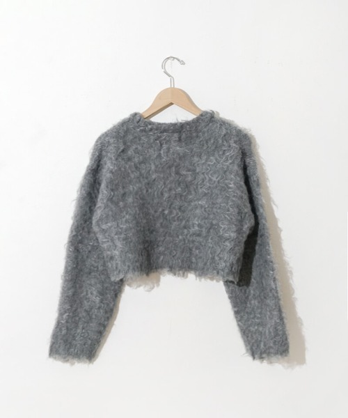 flower（フラワー）の「ポラーニット（ニット/セーター・レディース・アイボリー/グレー/レッド・FREE）」の15枚目の写真