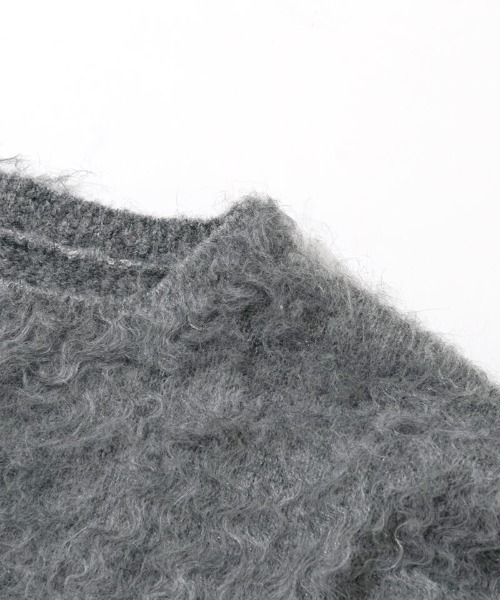 flower（フラワー）の「ポラーニット（ニット/セーター・レディース・アイボリー/グレー/レッド・FREE）」の5枚目の写真