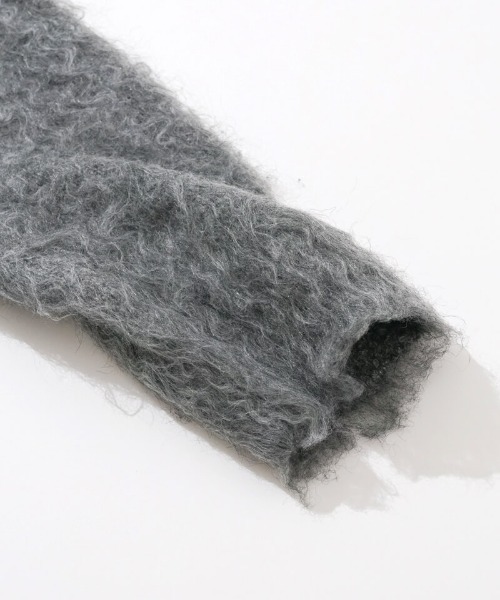 flower（フラワー）の「ポラーニット（ニット/セーター・レディース・アイボリー/グレー/レッド・FREE）」の7枚目の写真