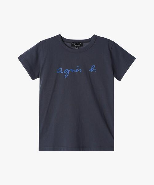 S137 E TS キッズ ロゴTシャツ（Tシャツ/カットソー）｜agnes b.（アニエスベー）