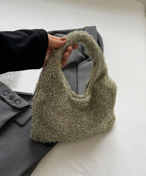 L LABEL（エルラベル）の「ラメシャギーミニハンドバッグ（トートバッグ・レディース・ゴールド/ブラック/マルチ/ブルー/シルバー/ピンク・FREE）」の19枚目の写真