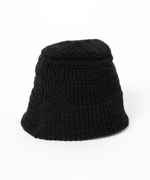 RACAL(ラカル)の「RACAL / Crochet Knit Bucket(ハット・メンズ・グリーン/ブラック/オフホワイト・ONE SIZE)」の6枚目の写真