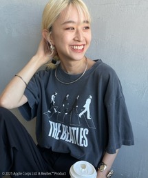[GOOD ROCK SPEED/グッドロックスピード] 別注 THE BEATLES ロックプリントTシャツ(Abbey Road)