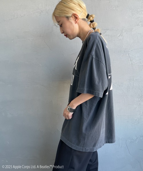 GOOD ROCK SPEED（グッドロックスピード）の「[GOOD ROCK SPEED/グッドロックスピード] 別注 THE BEATLES ロックプリントTシャツ(Abbey Road)（Tシャツ/カットソー・レディース・チャコール・M/L/XL）」の20枚目の写真