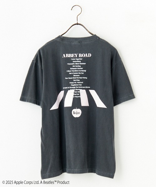 GOOD ROCK SPEED（グッドロックスピード）の「[GOOD ROCK SPEED/グッドロックスピード] 別注 THE BEATLES ロックプリントTシャツ(Abbey Road)（Tシャツ/カットソー・レディース・チャコール・M/L/XL）」の6枚目の写真