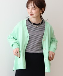 Vネックニットカーディガン
