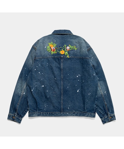 APPLEBUM(アップルバム)の「“Apple blossom Logo” Denim Jacket(デニムジャケット・メンズ・インディゴブルー・X-LARGE/LARGE/MEDIUM)」の7枚目の写真