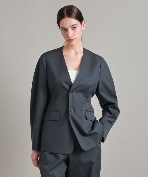UNITED ARROWS LTD. OUTLET｜<LOEFF>リバー ラウンド ノーカラー