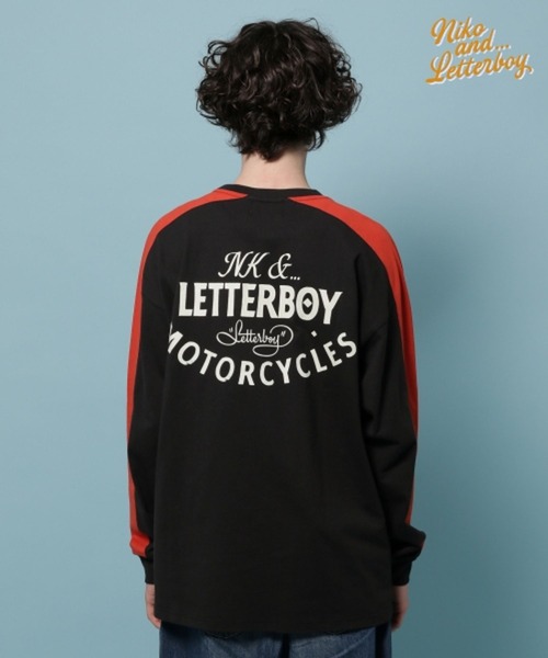 セール】【LETTERBOY(レターボーイ)】コラボモーターサイクルTEE