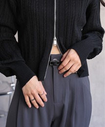 ap retro | ノンホール細ベルト/フェイクレザー細ベルト(ベルト)