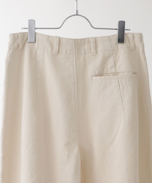 NANO universe（ナノユニバース）の「「Te Ni Wo Ha」nano・universe×片岡 健太(sumika)別注/チノワイドパンツ（チノパンツ・メンズ・キナリ・S/M/L/XL/XS）」の12枚目の写真