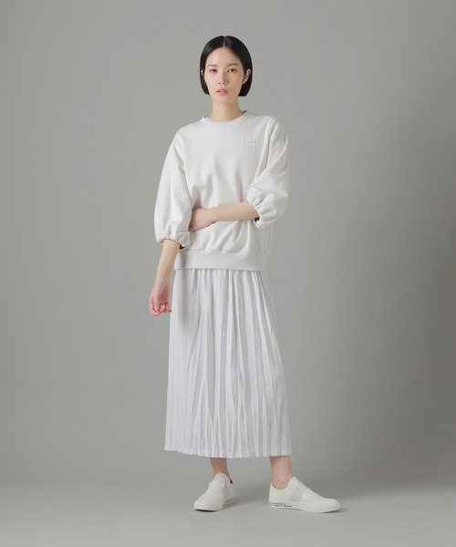 ZUCCa（ズッカ）の「ワッシャープリーツ / スカート / (O)（スカート・レディース・ベージュ/ホワイト/カーキ/ブラック・M size）」の8枚目の写真