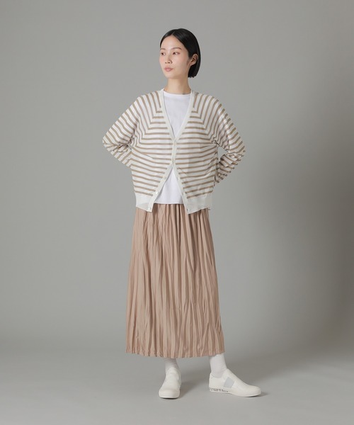 ZUCCa（ズッカ）の「ワッシャープリーツ / スカート / (O)（スカート・レディース・ベージュ/ホワイト/カーキ/ブラック・M size）」の13枚目の写真