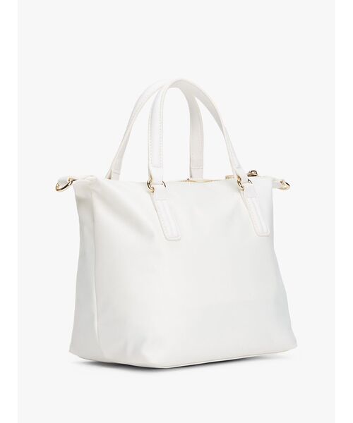 TOMMY HILFIGER(トミーヒルフィガー)の「ポッピースモールトートバッグ(トートバッグ・レディース・ネイビー/ホワイト・FREE)」の3枚目の写真