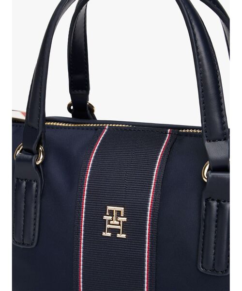 TOMMY HILFIGER(トミーヒルフィガー)の「ポッピースモールトートバッグ(トートバッグ・レディース・ネイビー/ホワイト・FREE)」の8枚目の写真