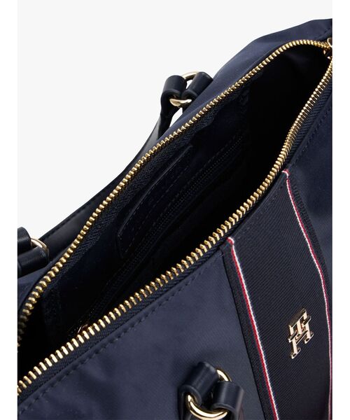 TOMMY HILFIGER(トミーヒルフィガー)の「ポッピースモールトートバッグ(トートバッグ・レディース・ネイビー/ホワイト・FREE)」の9枚目の写真