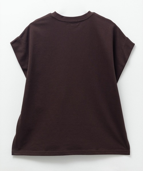 CONVERSE(コンバース)の「CONVERSE ボックスシルエットTシャツ(Tシャツ/カットソー・レディース・ブラック/ベージュ/ブラウン・M/L)」の22枚目の写真