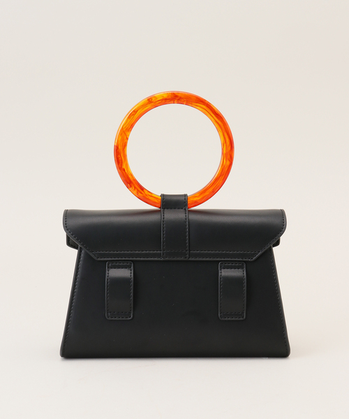 B.C STOCK（ベーセーストック）の「SINBONO/シンボノ Emily Acrylic Tote Belt Bag（ハンドバッグ・レディース・サファリグリーン/イエロー系その他/ブラウン/ホワイト系その他/ラベンダー/スカイブルー/ブラック・FREE）」の9枚目の写真