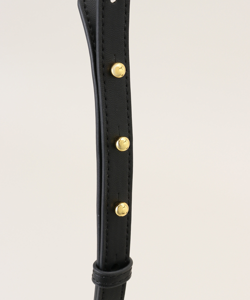 B.C STOCK（ベーセーストック）の「SINBONO/シンボノ Emily Acrylic Tote Belt Bag（ハンドバッグ・レディース・サファリグリーン/イエロー系その他/ブラウン/ホワイト系その他/ラベンダー/スカイブルー/ブラック・FREE）」の20枚目の写真