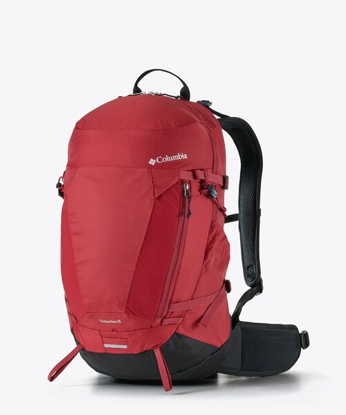 Columbia（コロンビア）の「撥水 Columbia／ティンバーライン25L バックパック（リュック）／コロンビア（バックパック/リュック・レディース・ブラック/レッド・ONE SIZE）」の2枚目の写真