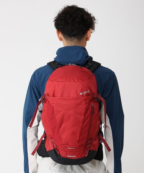 Columbia（コロンビア）の「撥水 Columbia／ティンバーライン25L バックパック（リュック）／コロンビア（バックパック/リュック・レディース・ブラック/レッド・ONE SIZE）」の20枚目の写真