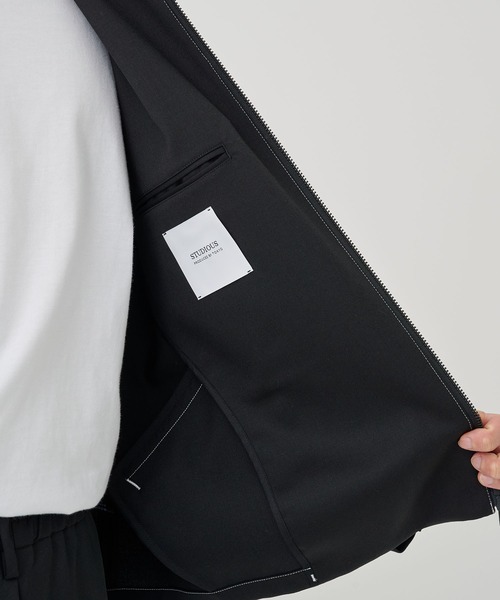 セール】NO SEASON WASHABLEWOOL BLOUSON（ブルゾン）｜STUDIOUS