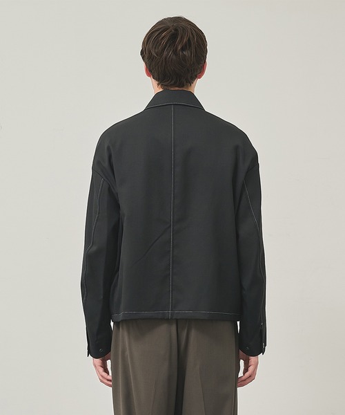 セール】NO SEASON WASHABLEWOOL BLOUSON（ブルゾン）｜STUDIOUS