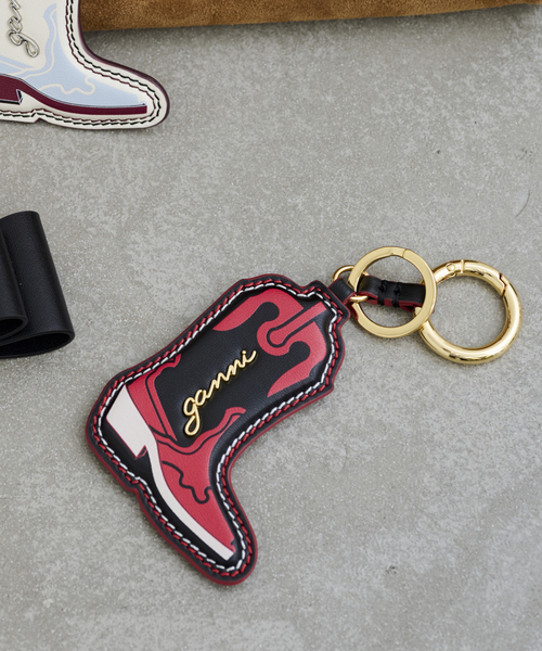 GANNI / ガニー Ganni Western Boot Keyring(キーケース/キー GANNI / ガニー Ganni Western Boot Keyring(キーケース/キー