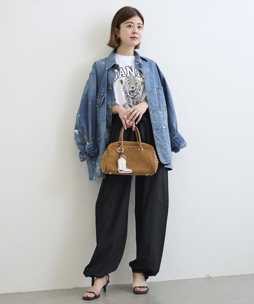 GANNI / ガニー Ganni Western Boot Keyring（キーケース/キー