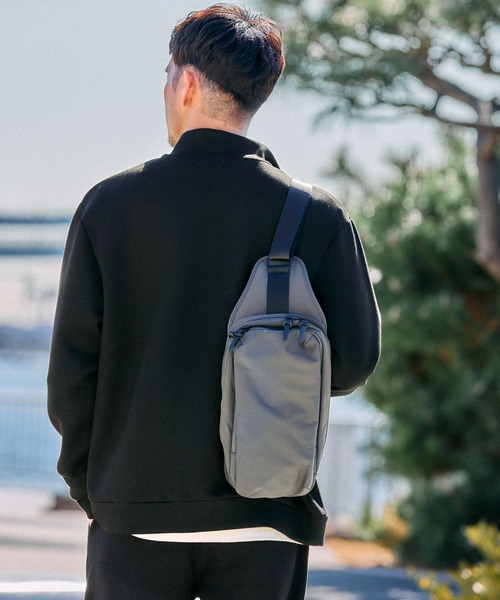 FOUND GOOD（ファウンドグッド）の「キレイメボディバッグ（ボディバッグ/ウエストポーチ・メンズ・ブラック/グレー系・FREE）」の3枚目の写真