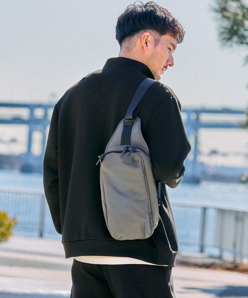 FOUND GOOD（ファウンドグッド）の「キレイメボディバッグ（ボディバッグ/ウエストポーチ・メンズ・ブラック/グレー系・FREE）」の4枚目の写真