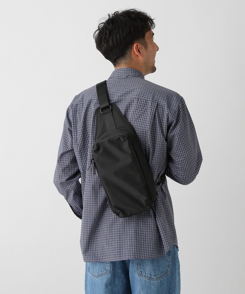 FOUND GOOD（ファウンドグッド）の「キレイメボディバッグ（ボディバッグ/ウエストポーチ・メンズ・ブラック/グレー系・FREE）」の5枚目の写真