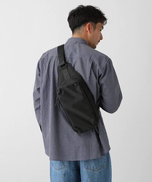 最終価格！blind chic goliath ウエストバック　ワックスコットン Whatna クロコダイル革 本革 斜めがけ ボディバッグ ワン