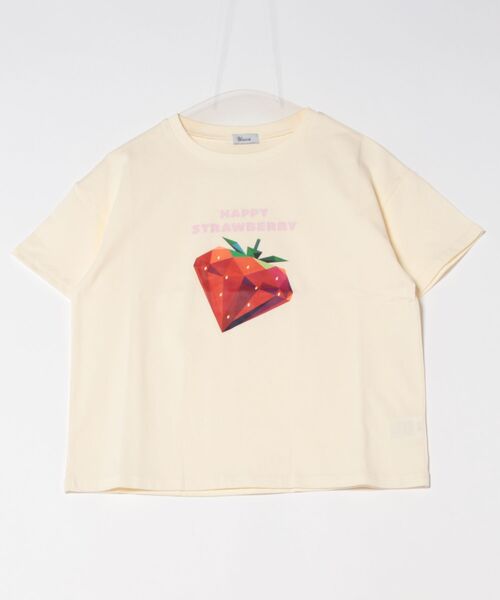 unica（ユニカ）の「ｐｒｉｚｍＴ（Tシャツ/カットソー・レディース・ブラック/オフホワイト・F）」の8枚目の写真
