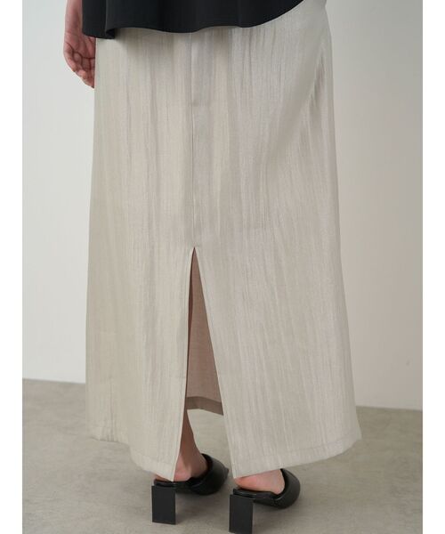 ELENDEEK(エレンディーク)の「シャイニーイージスカート(スカート・レディース・ブラック/ライトブルー/イエロー/ベージュ・01/02)」の15枚目の写真