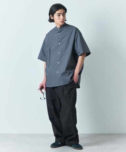 セール】限定展開 Relax Fit リラックスフィット バンドカラー