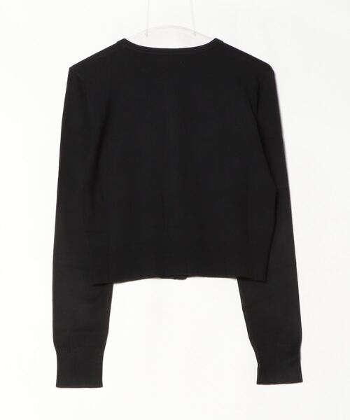 KIRSH（キルシー）の「KIRSH PLAIN SOFT TOUCH CARDIGAN キルシー プレイン　ソフト タッチ カーディガン（カーディガン/ボレロ・レディース・レッド/アイボリー/ブラック・ONE SIZE）」の4枚目の写真