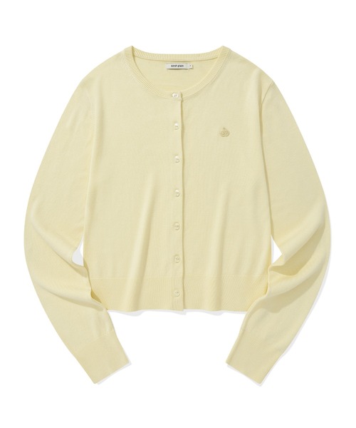KIRSH（キルシー）の「KIRSH PLAIN SOFT TOUCH CARDIGAN キルシー プレイン　ソフト タッチ カーディガン（カーディガン/ボレロ・レディース・レッド/アイボリー/ブラック・ONE SIZE）」の5枚目の写真
