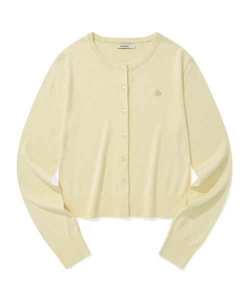 KIRSH（キルシー）の「KIRSH PLAIN SOFT TOUCH CARDIGAN キルシー プレイン　ソフト タッチ カーディガン（カーディガン/ボレロ・レディース・レッド/アイボリー/ブラック・ONE SIZE）」の10枚目の写真