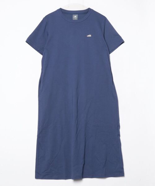 NEW BALANCE(ニューバランス)の「【New Balance×アルペン限定モデル】ニューバランス New Balance THE CITY シューパッチTシャツドレス(ドレス・レディース・グリーン/ダークブルー・S/M/L/XL)」の2枚目の写真