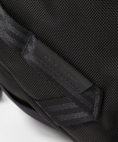 BEAMS(ビームス)の「【MORE VARIATION 開催中】ABLE CARRY / Daily Plus Ballistic Nylon(バックパック/リュック・メンズ・ブラック・ONE SIZE)」の7枚目の写真